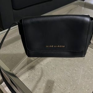 Black cross body Marc Jacobs purse